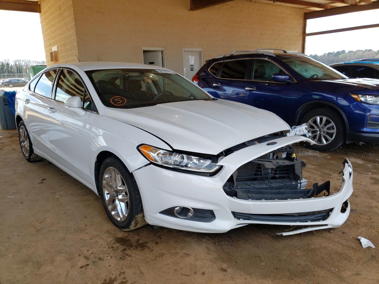 FORD FUSION SE 2014 with VIN 3FA6P0H72ER296661 - Photo from auction