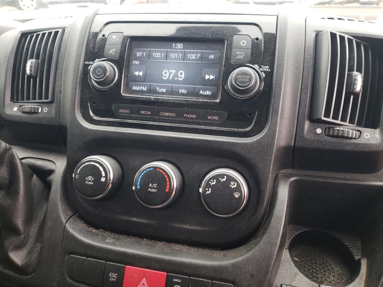 Photo 9 from auction – 2019 RAM PROMASTER with VIN 3C6TRVCG9KE509384
