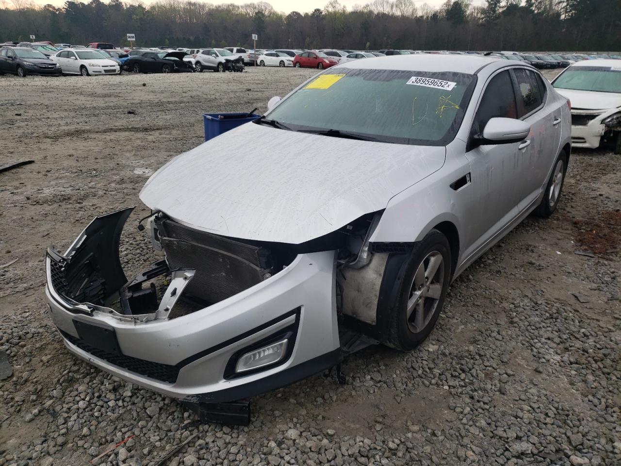 Photo 2 from auction – 2014 KIA OPTIMA LX with VIN KNAGM4A7XE5518839