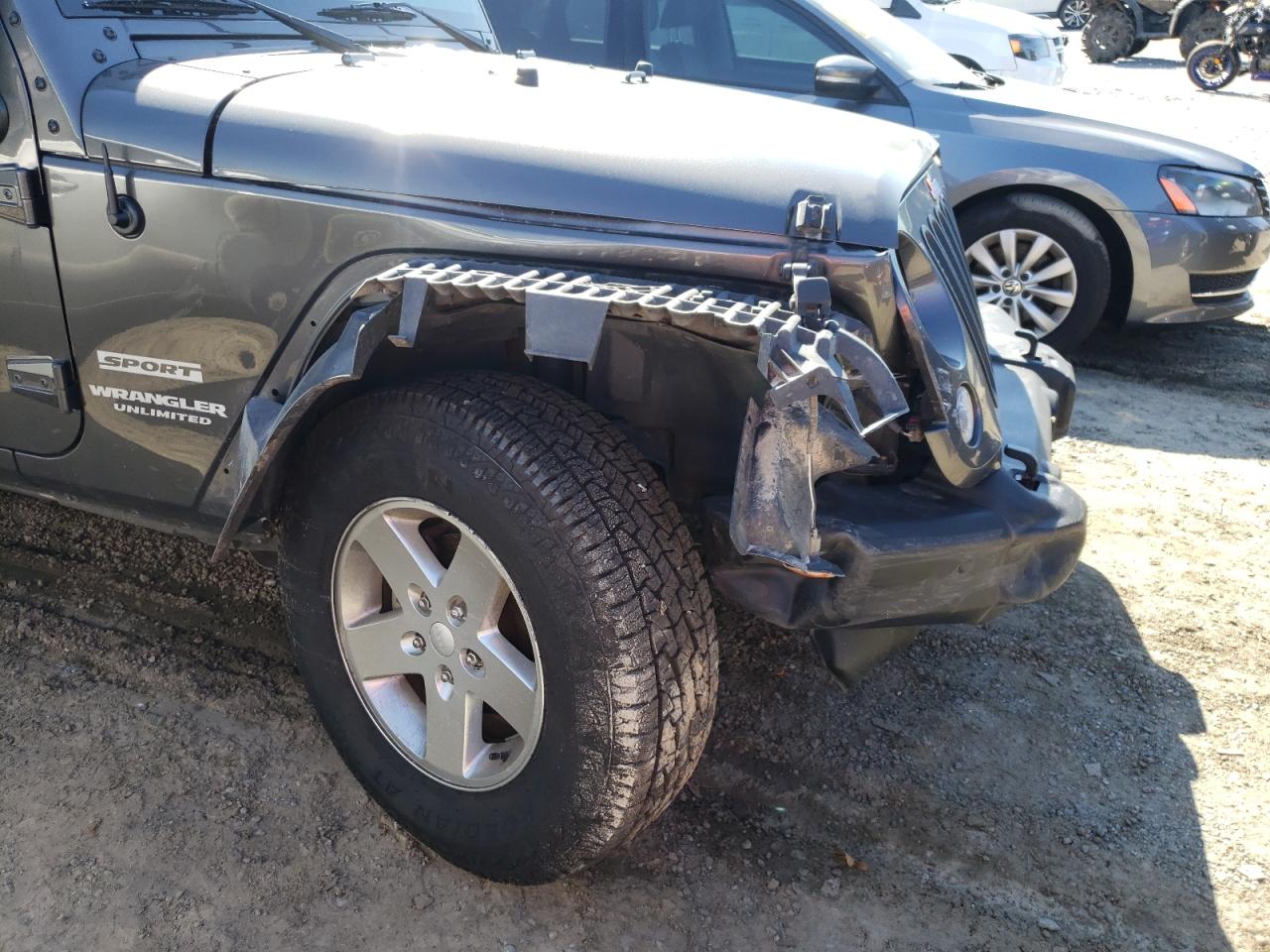 Photo 9 from auction – 2014 JEEP WRANGLER U with VIN 1C4BJWDG8EL276674