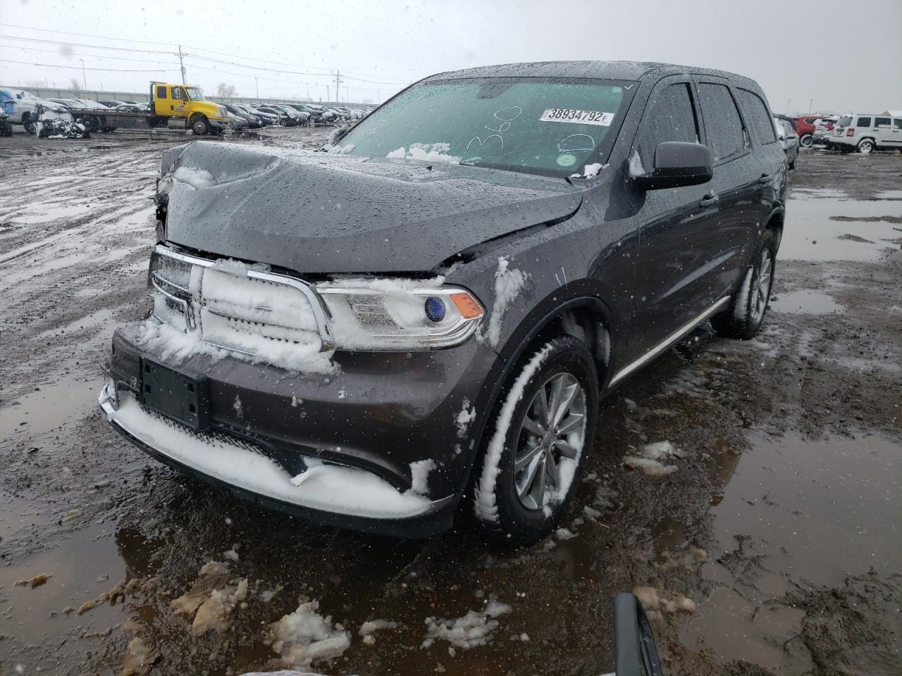 Photo 2 from auction – 2018 DODGE DURANGO SX with VIN 1C4RDJAG3JC346718