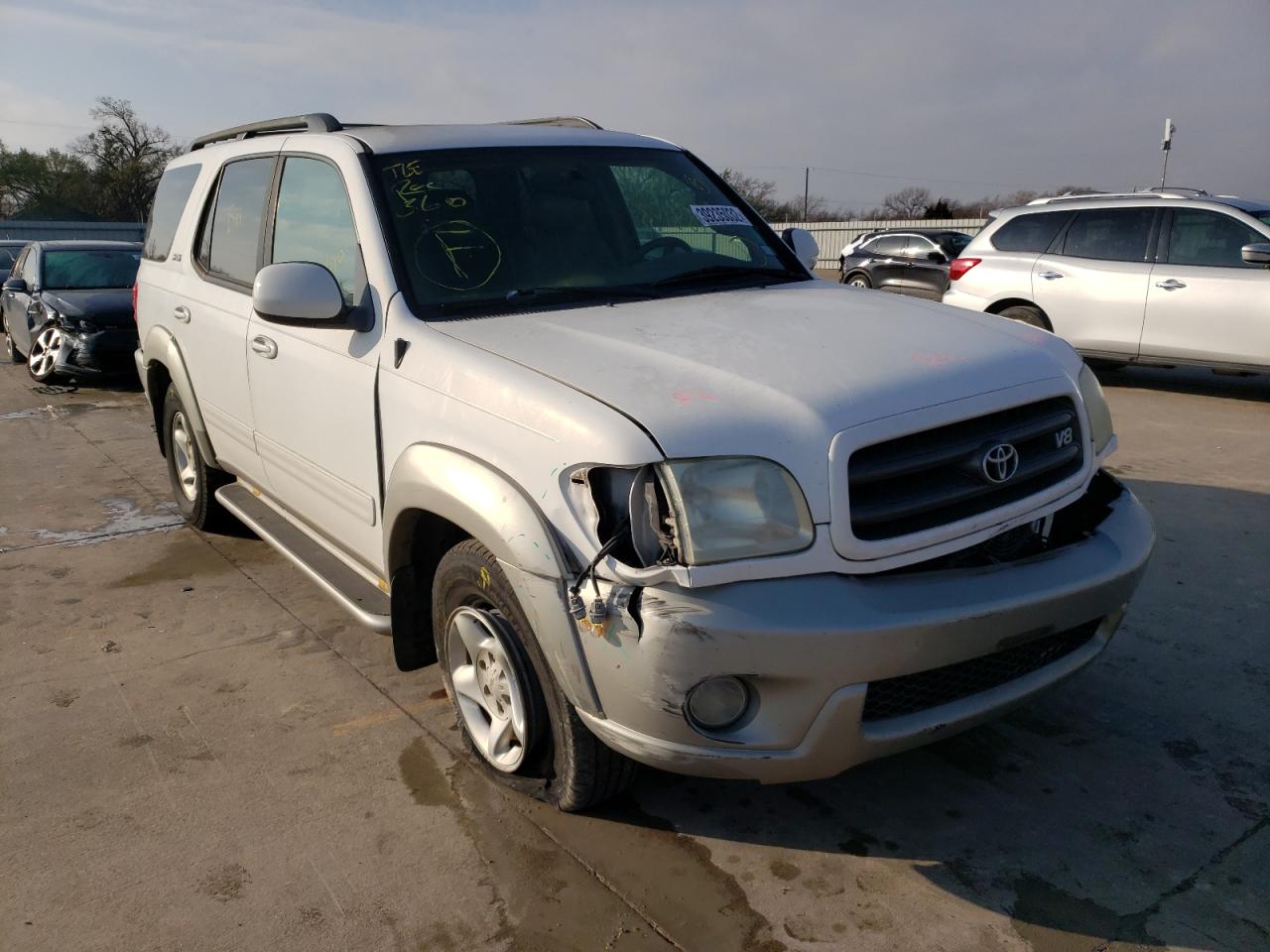 TOYOTA SEQUOIA SR 2003 with VIN 5TDZT34A43S183472 - Photo from auction