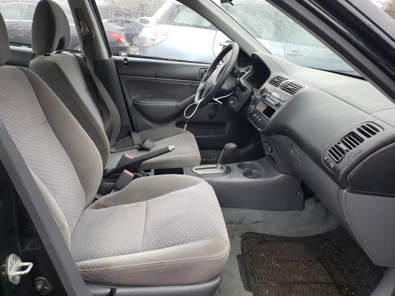 Photo 5 from auction – 2003 HONDA CIVIC DX with VIN 2HGES16103H602274