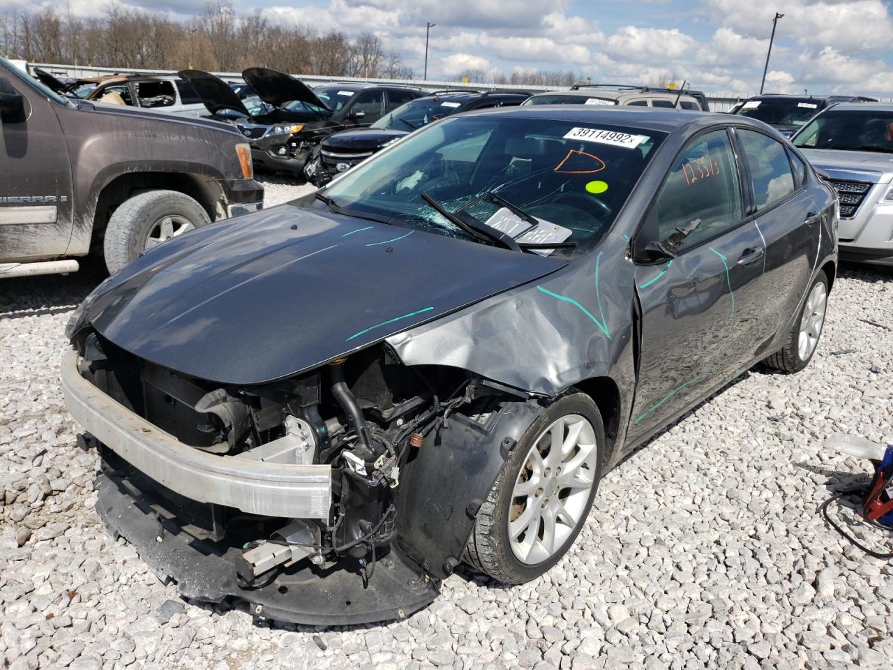 Photo 2 from auction – 2013 DODGE DART SXT with VIN 1C3CDFBA8DD288377