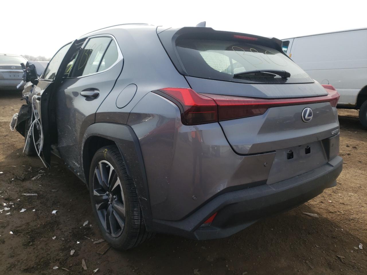 Photo 3 from auction – 2021 LEXUS UX 250H with VIN JTHP9JBH0M2054064