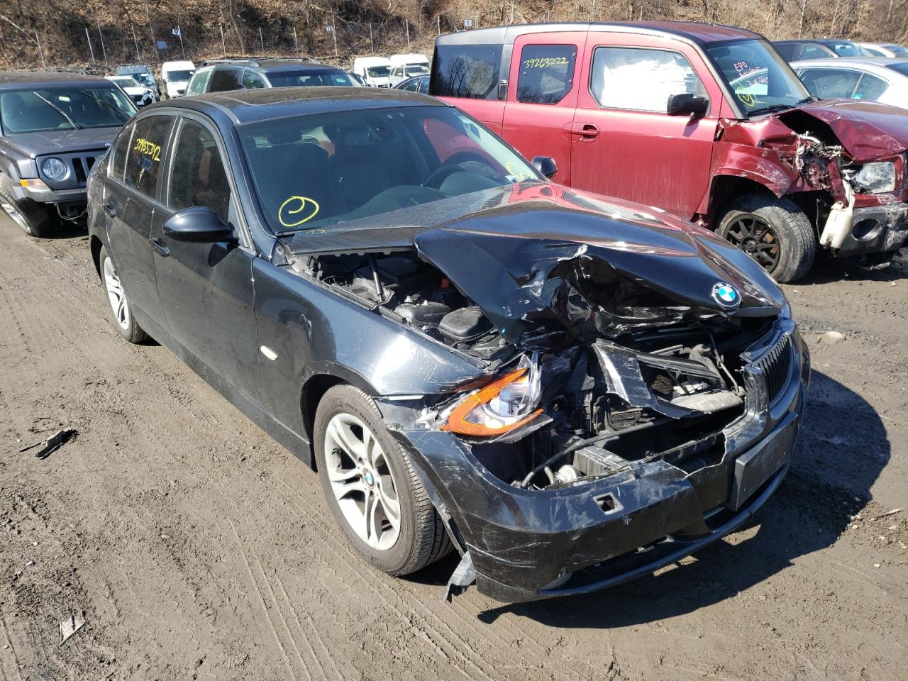 Photo 1 from auction – 2008 BMW 328 XI with VIN WBAVC935X8K039121