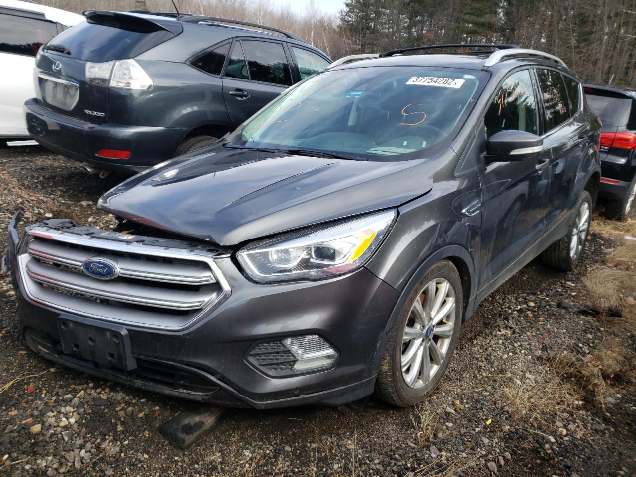 Photo 2 from auction – 2017 FORD ESCAPE TIT with VIN 1FMCU9J93HUD47891