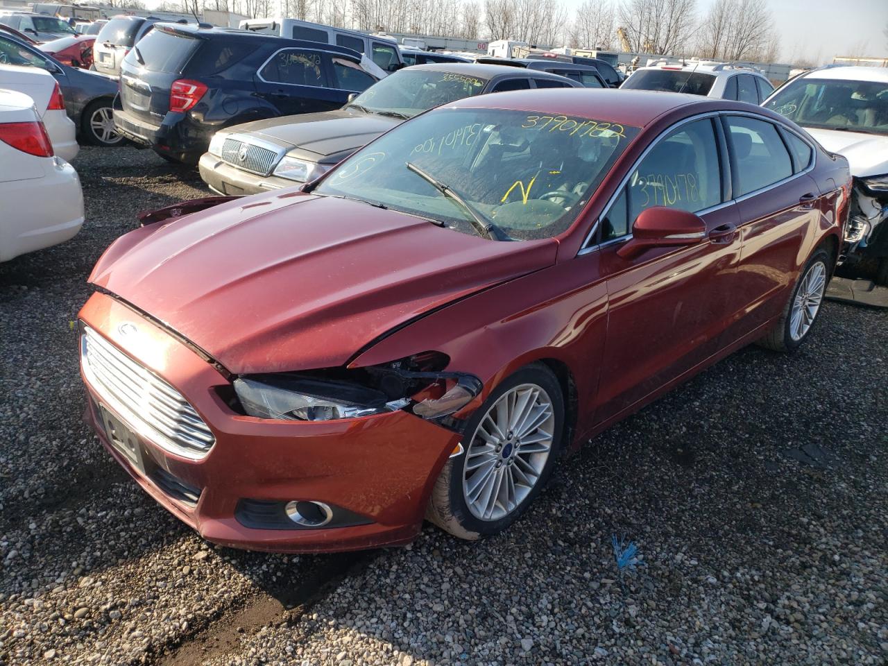 Photo 2 from auction – 2014 FORD FUSION SE with VIN 3FA6P0H97ER276858