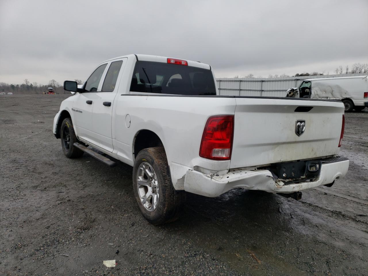 Photo 3 from auction – 2012 DODGE RAM 1500 S with VIN 1C6RD7FTXCS198981