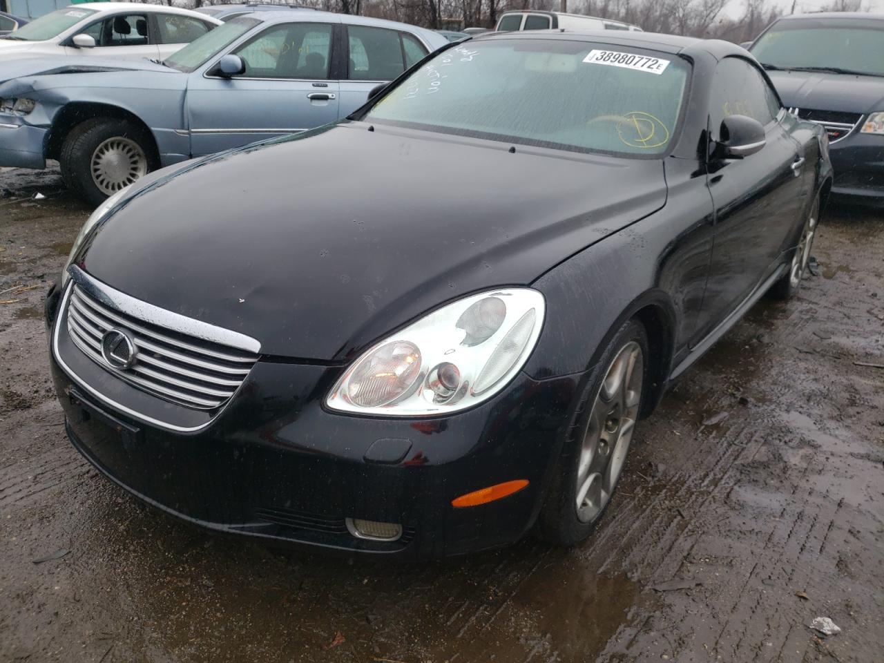 Photo 2 from auction – 2002 LEXUS SC 430 with VIN JTHFN48Y420003658