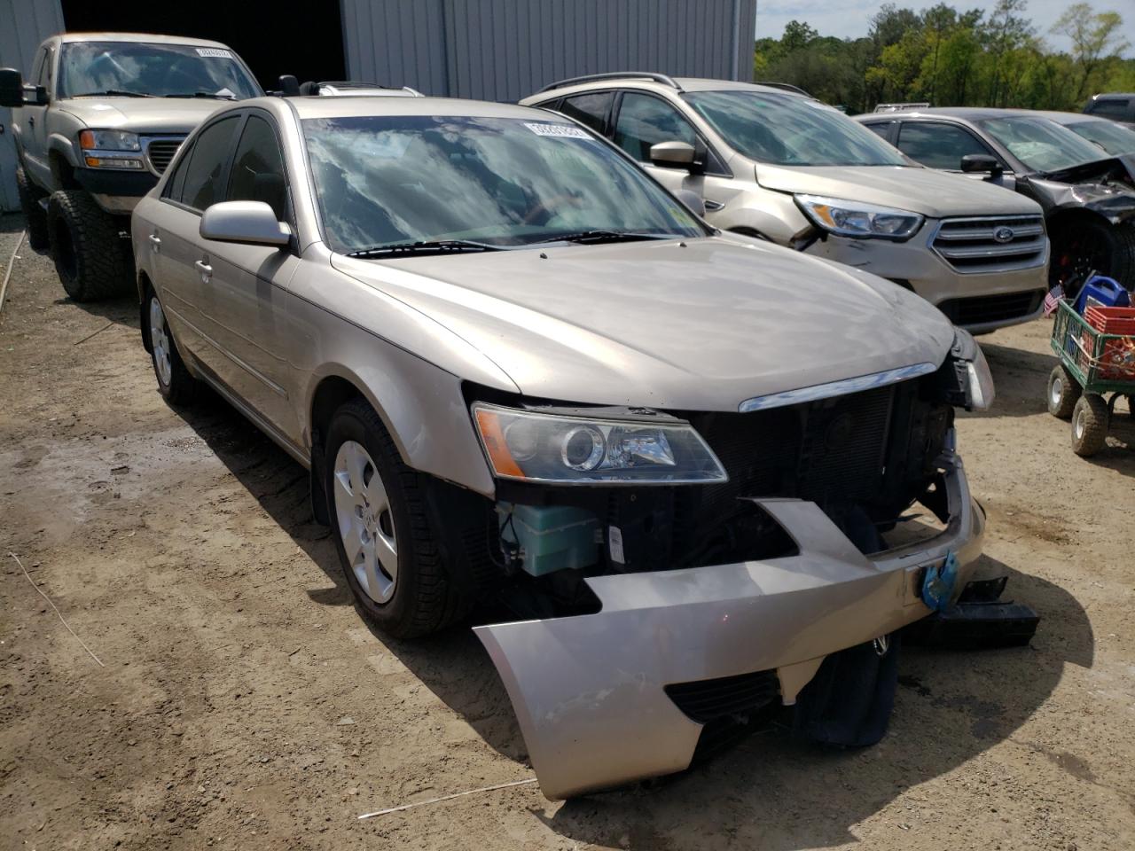 Photo 1 from auction – 2008 HYUNDAI SONATA GLS with VIN 5NPET46F68H357293