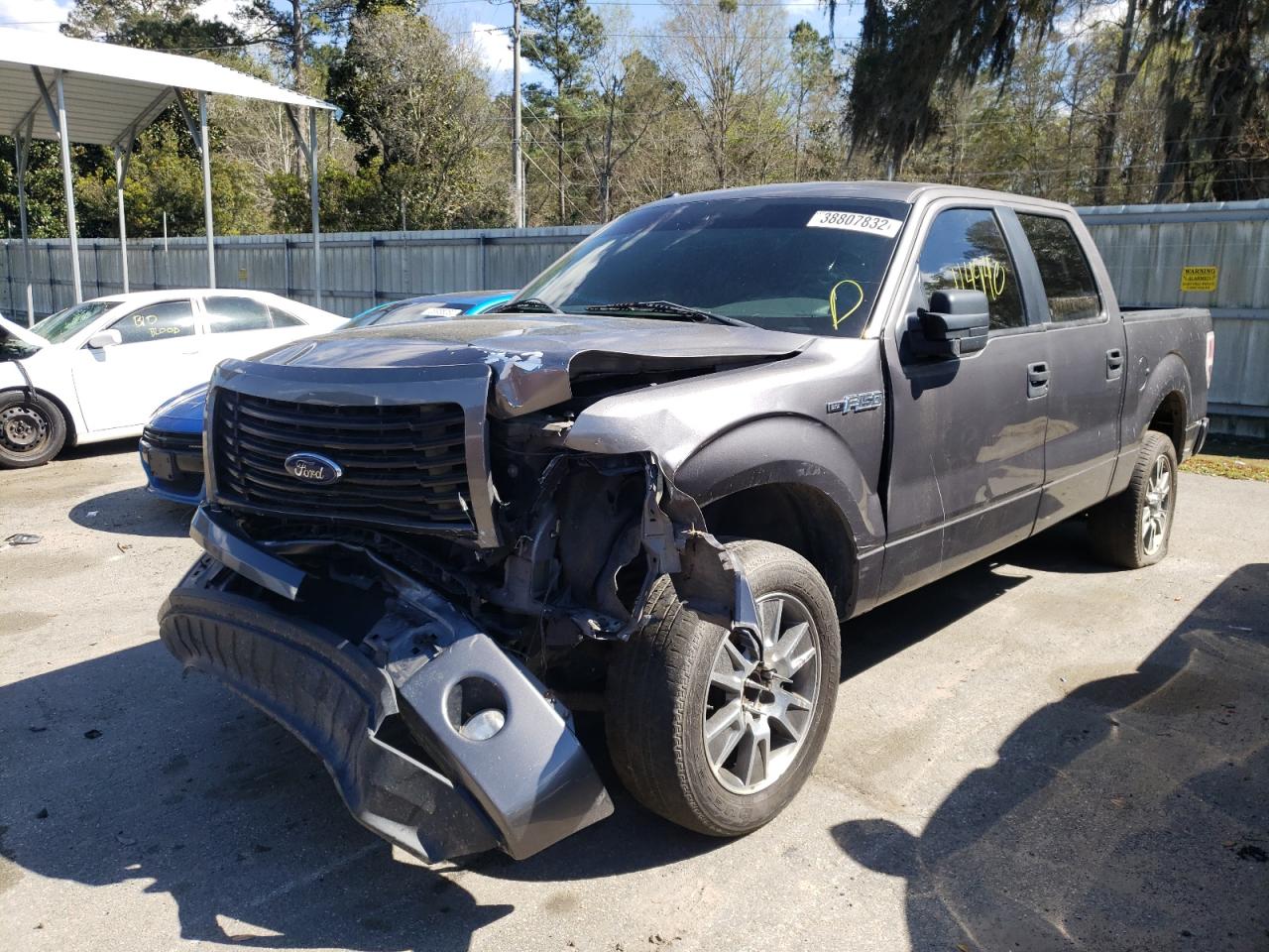 Photo 2 from auction – 2014 FORD F150 SUPER with VIN 1FTFW1CF5EKE20055