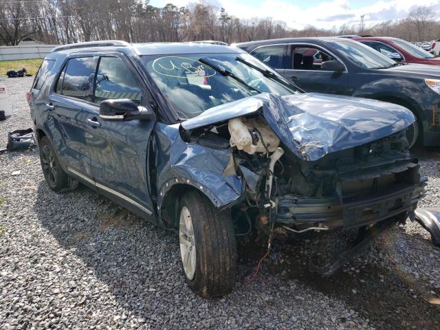 FORD EXPLORER X 2018 with VIN 1FM5K8D84JGB86693 - Photo from auction