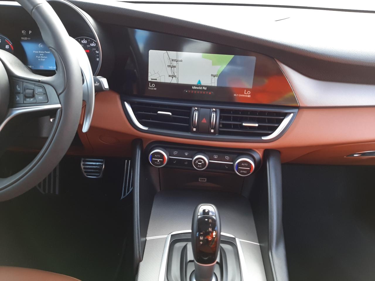 Photo 9 from auction – 2018 ALFA ROMEO GIULIA TI with VIN ZARFAECN8J7595741