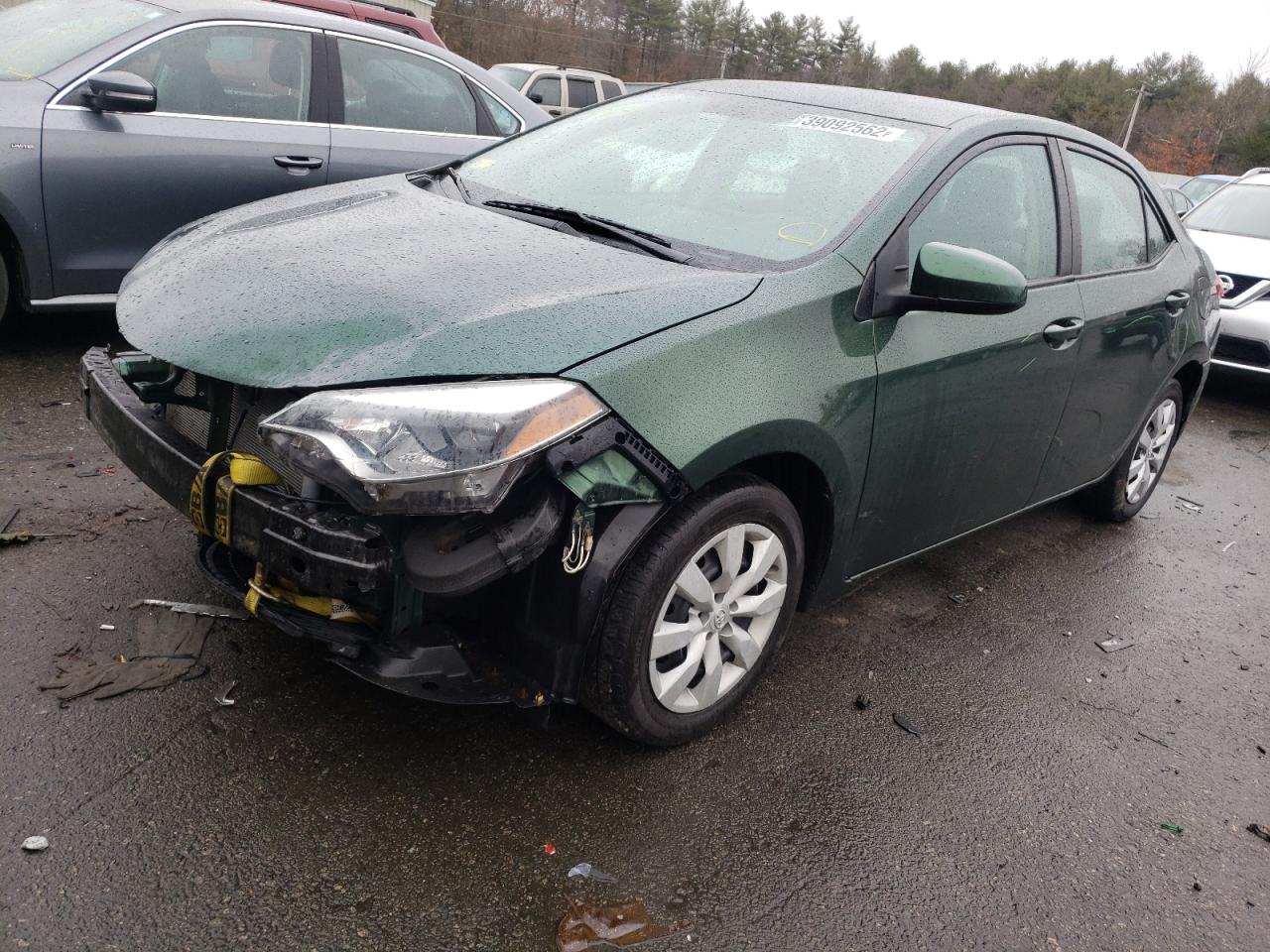 Photo 2 from auction – 2014 TOYOTA COROLLA L with VIN 2T1BURHE8EC173764