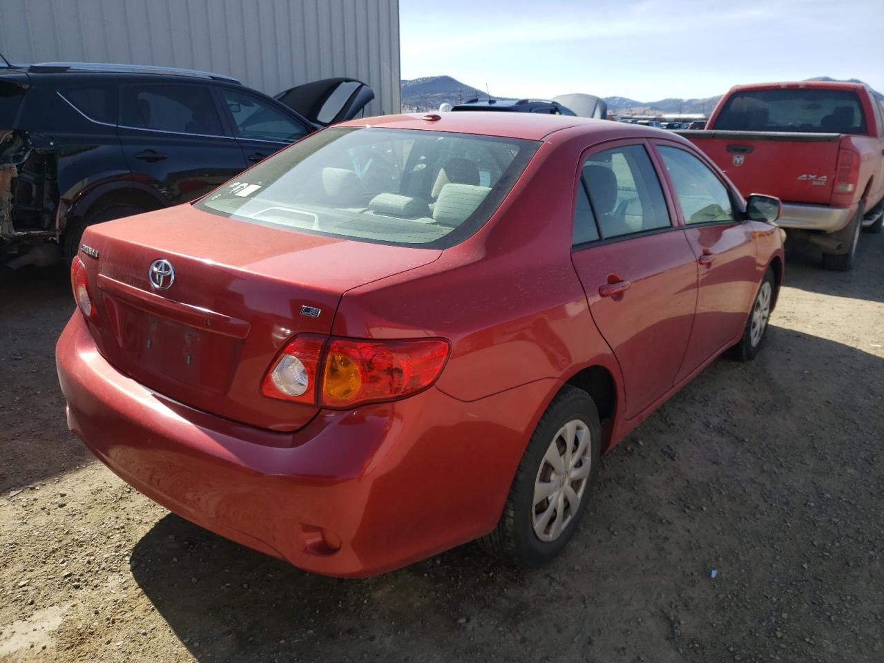 Photo 4 from auction – 2009 TOYOTA COROLLA BA with VIN JTDBL40E89J054186