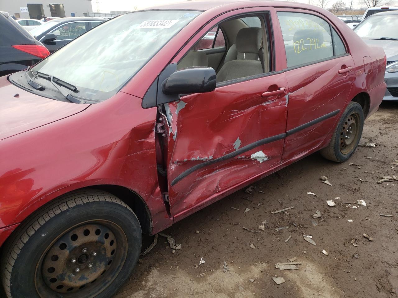Photo 9 from auction – 2003 TOYOTA COROLLA CE with VIN 1NXBR32E83Z176232