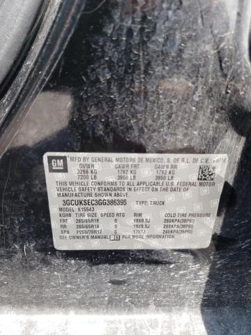 Photo 10 from auction – 2016 CHEVROLET SILVERADO with VIN 3GCUKSEC3GG386395