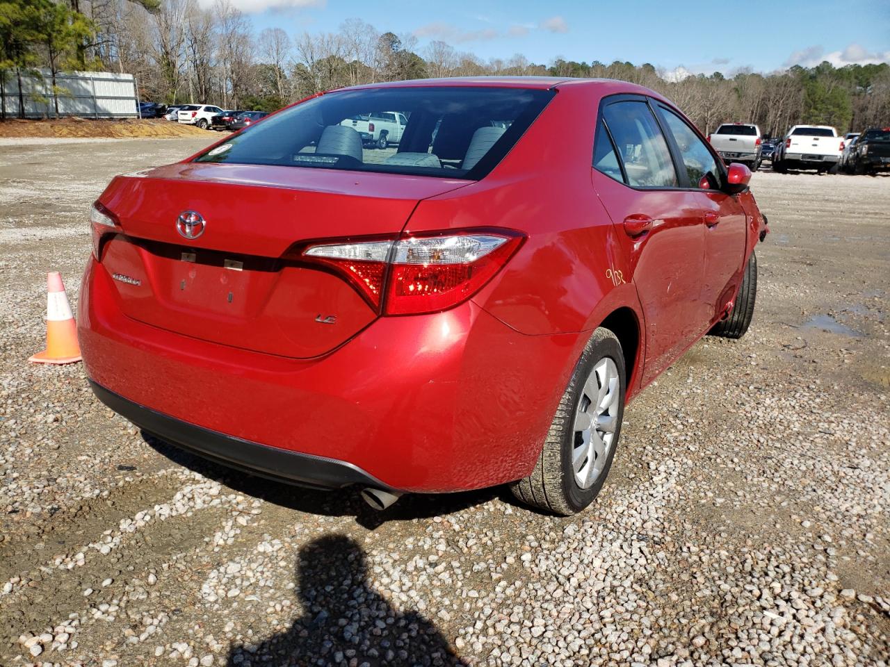 Photo 4 from auction – 2016 TOYOTA COROLLA L with VIN 5YFBURHE3GP428081