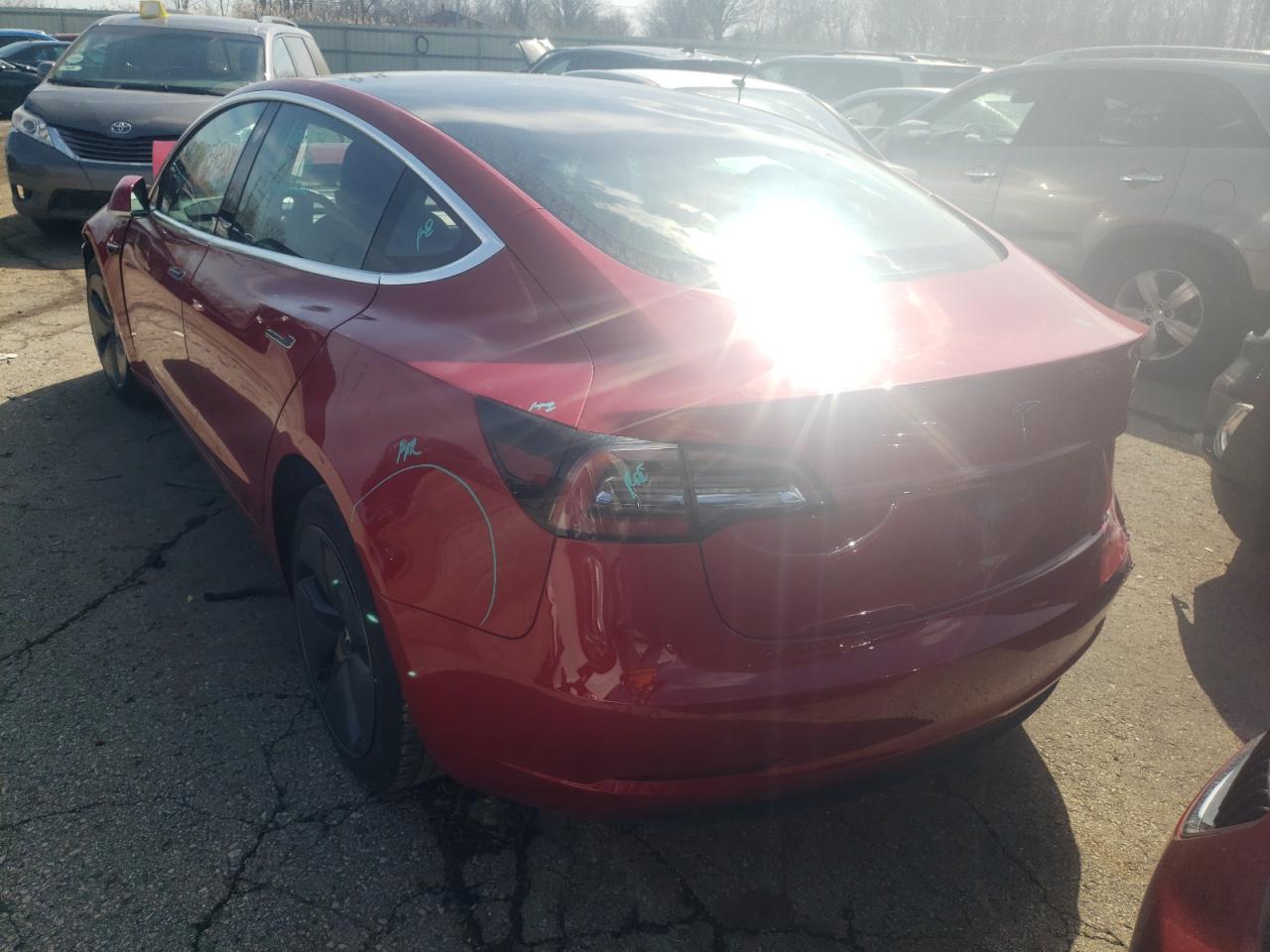Photo 3 from auction – 2018 TESLA MODEL 3 with VIN 5YJ3E1EB0JF094320