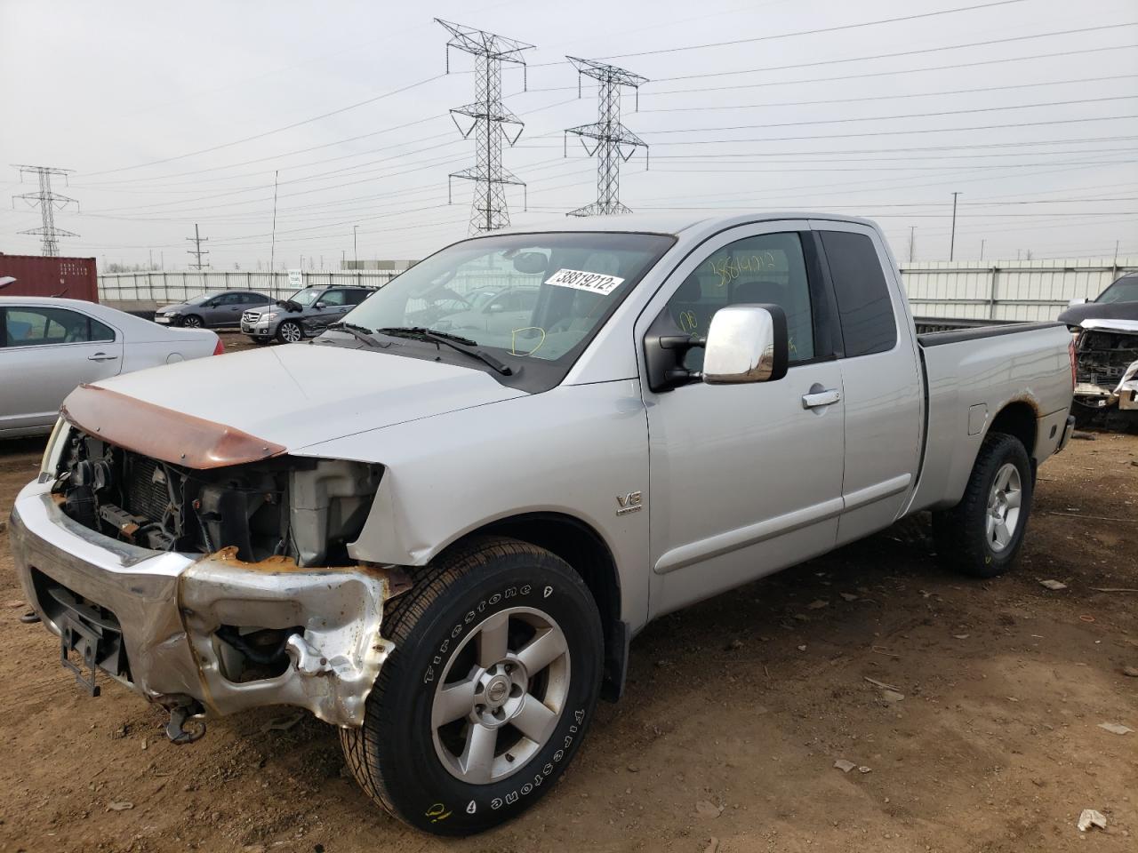 Photo 2 from auction – 2004 NISSAN TITAN XE with VIN 1N6AA06B34N526140