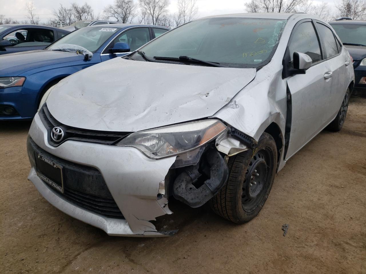 Photo 2 from auction – 2014 TOYOTA COROLLA L with VIN 2T1BURHE9EC112200