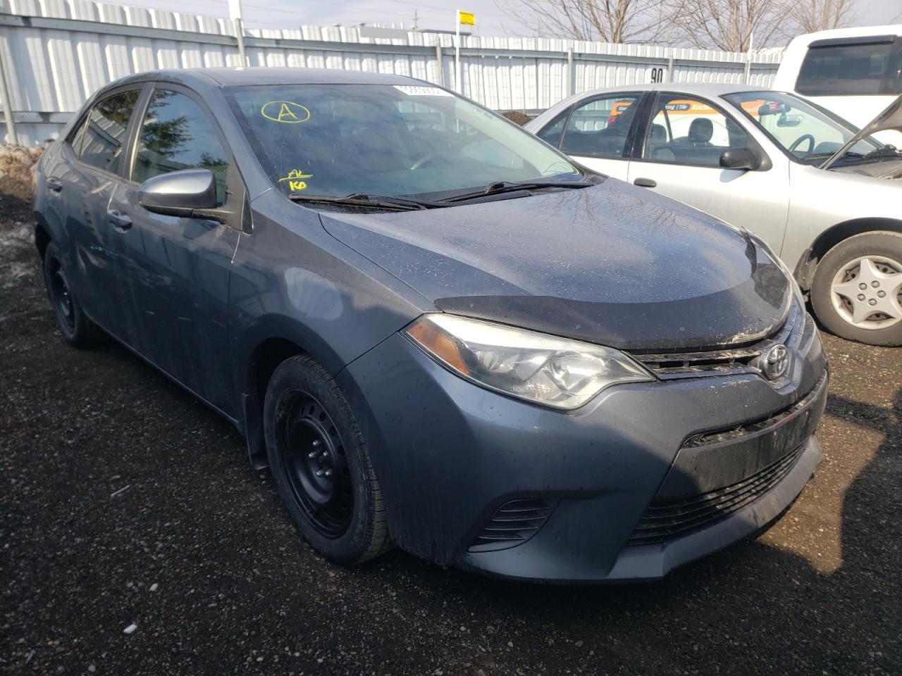 TOYOTA COROLLA L 2015 with VIN 2T1BURHE2FC249416 - Photo from auction