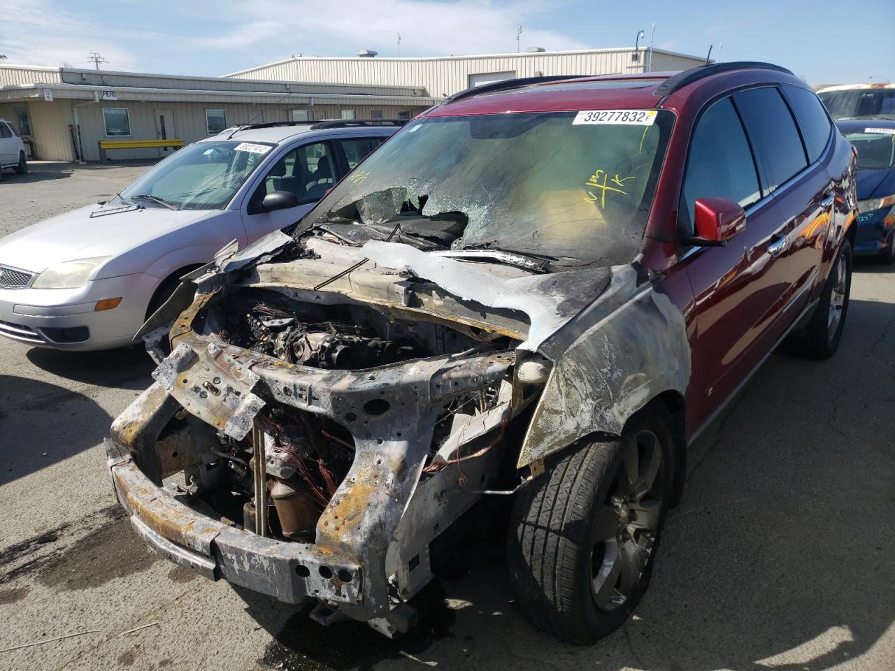 Photo 2 from auction – 2010 CHEVROLET TRAVERSE L with VIN 1GNLRHED2AJ196846