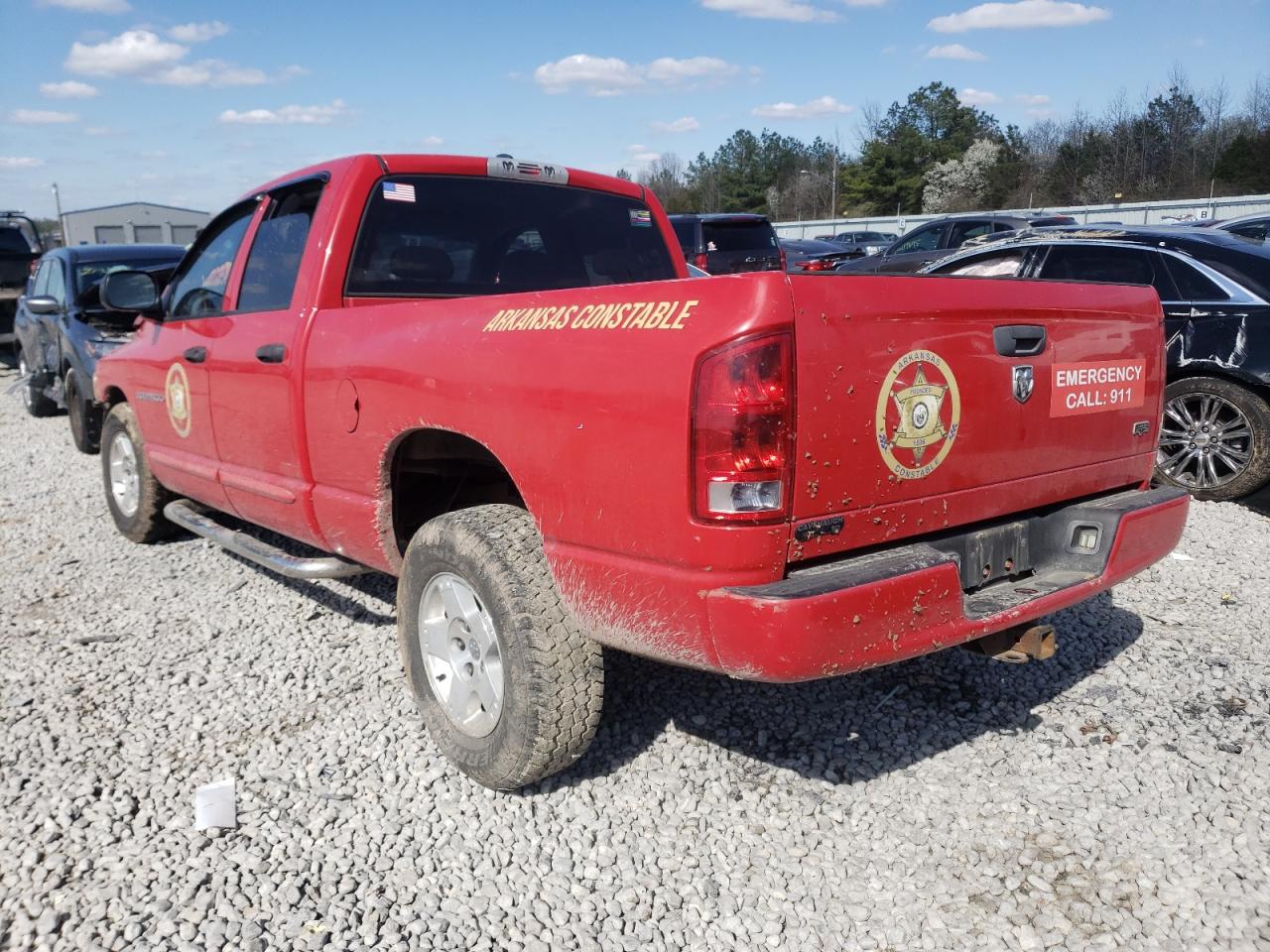 Photo 3 from auction – 2005 DODGE RAM 1500 S with VIN 1D3HA18D95J583321