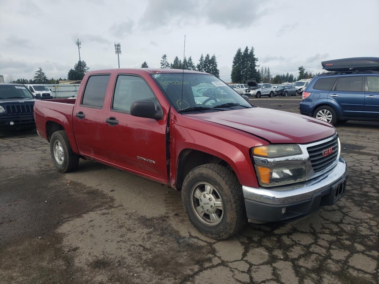 Photo 9 from auction – 2005 GMC CANYON with VIN 1GTCS136758113093