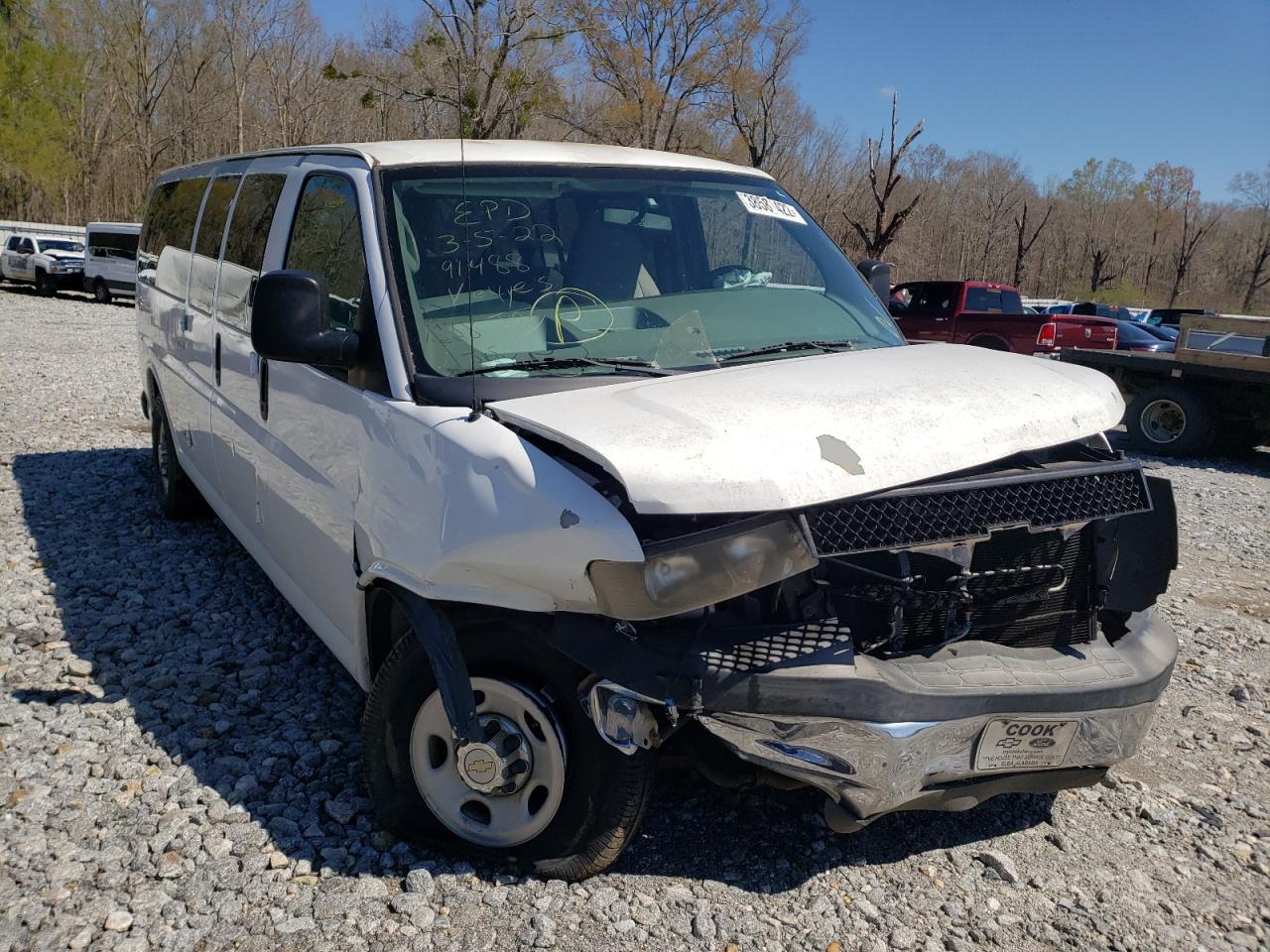 Photo 1 from auction – 2012 CHEVROLET EXPRESS G3 with VIN 1GAZG1FG5C1127976