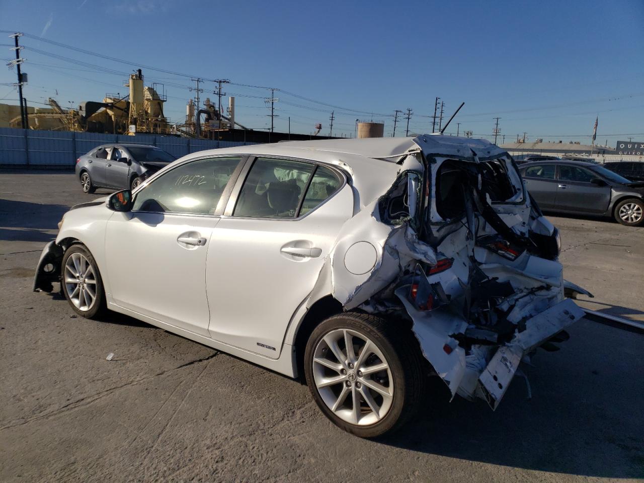 Photo 3 from auction – 2012 LEXUS CT 200 H with VIN JTHKD5BH3C2091026