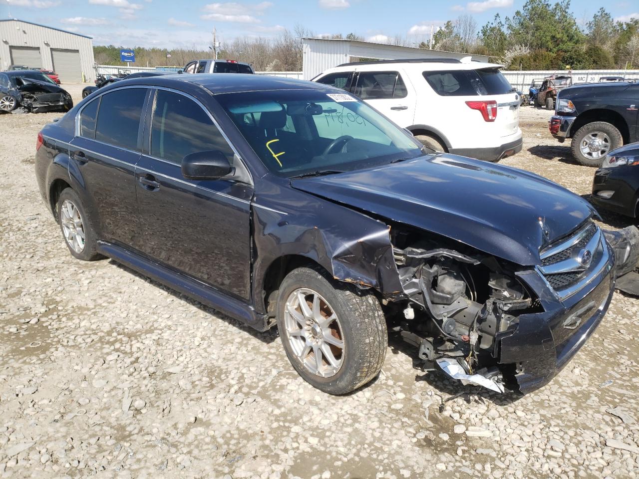 SUBARU LEGACY 2.5 2011 with VIN 4S3BMAA69B1246418 - Photo from auction
