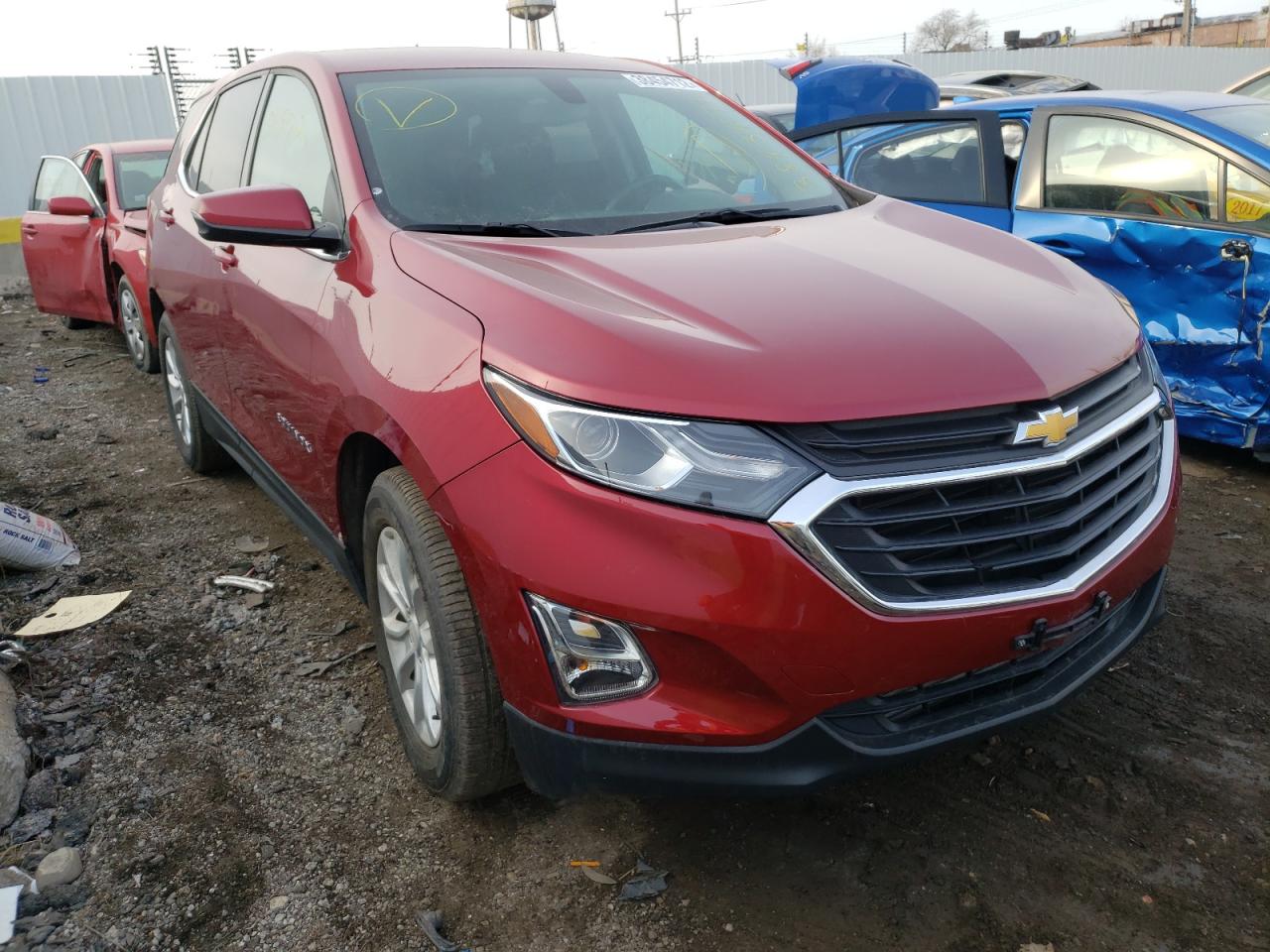CHEVROLET EQUINOX LT 2018 with VIN 2GNAXJEV1J6250633 - Photo from auction
