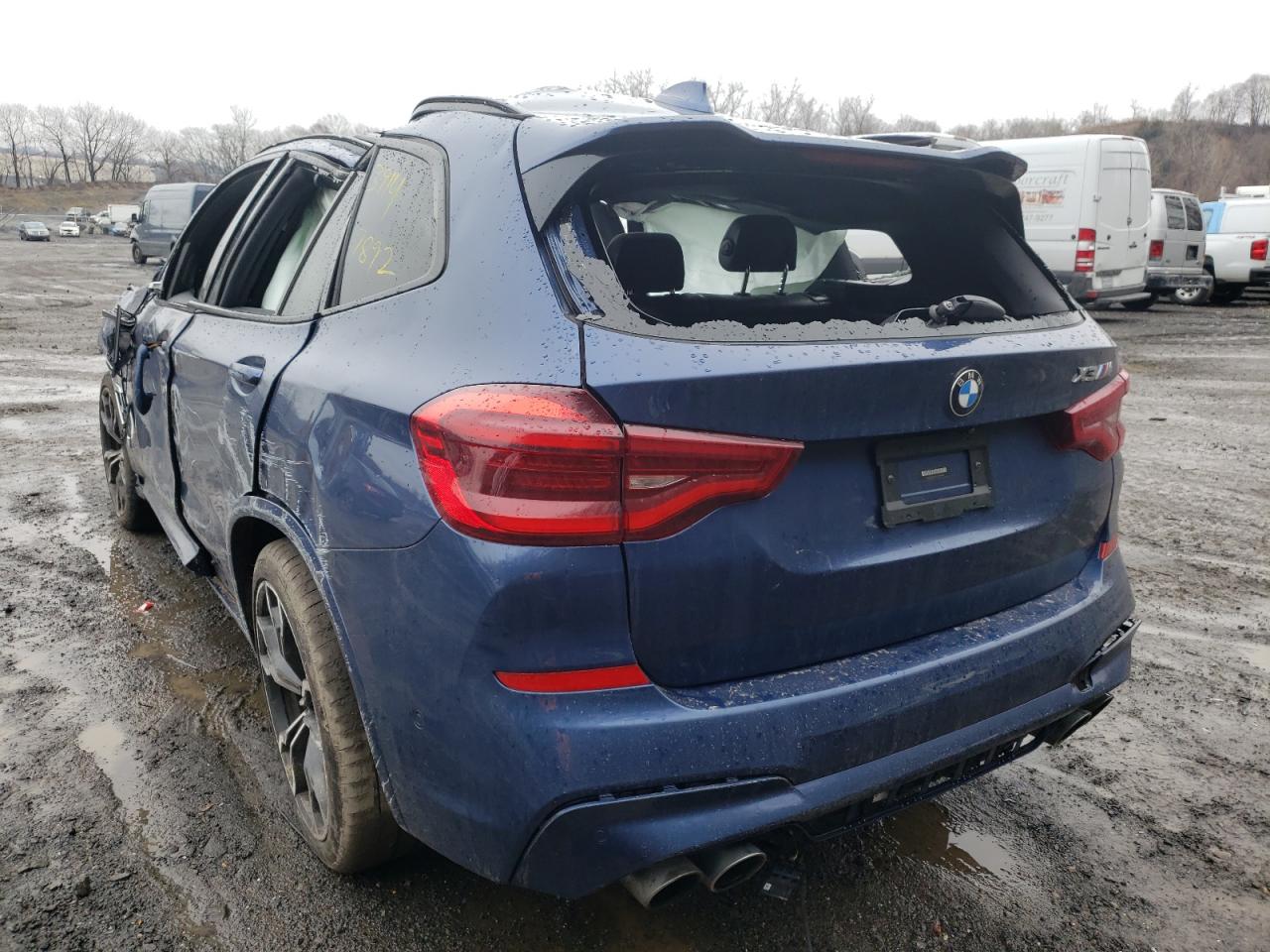 Photo 3 from auction – 2020 BMW X3 M COMPE with VIN 5YMTS0C08LLT09986