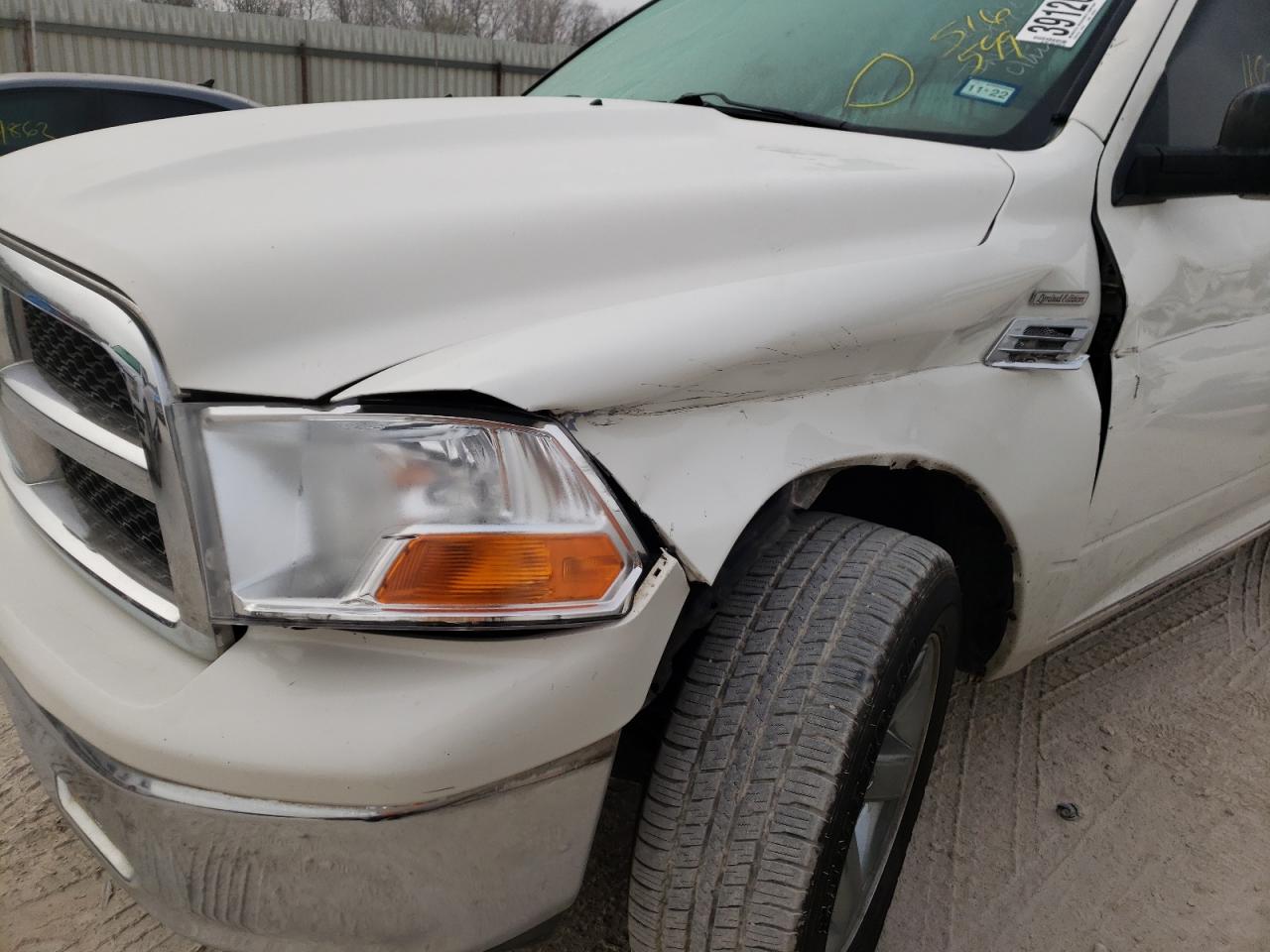 Photo 9 from auction – 2009 DODGE RAM 1500 with VIN 1D3HB16P59J516599