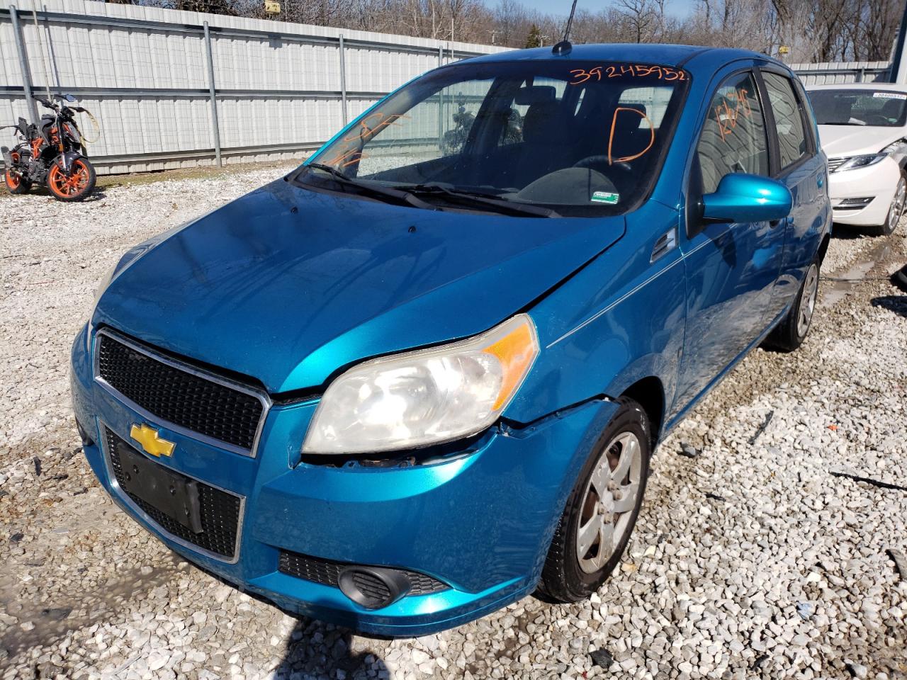 Photo 2 from auction – 2009 CHEVROLET AVEO LS with VIN KL1TD66E19B382698