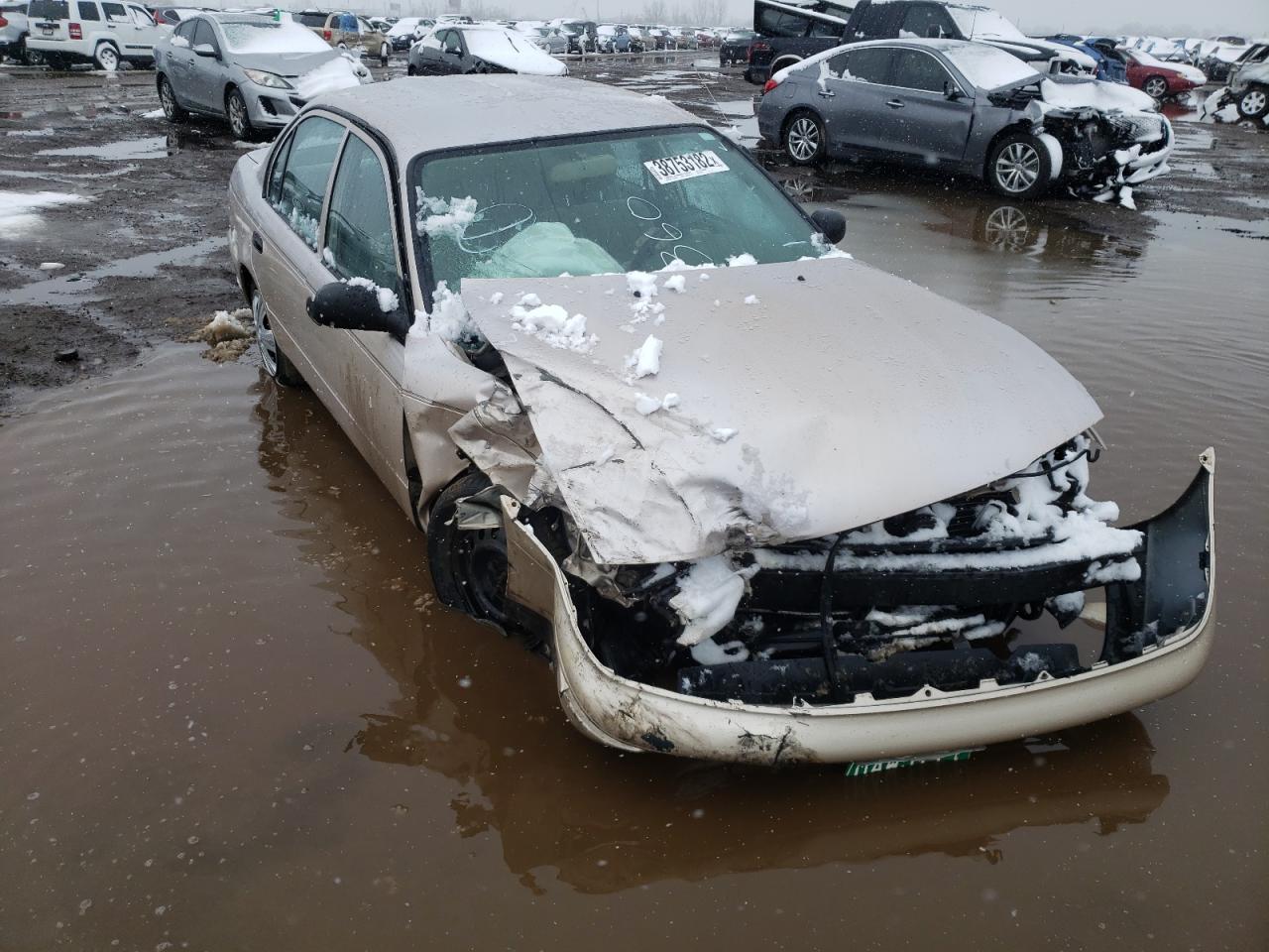 TOYOTA COROLLA BA 1997 with VIN 1NXBA02E6VZ558283 - Photo from auction