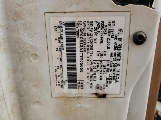 Photo 10 from auction – 1996 MAZDA B2300 with VIN 4F4CR12A1TTM05860