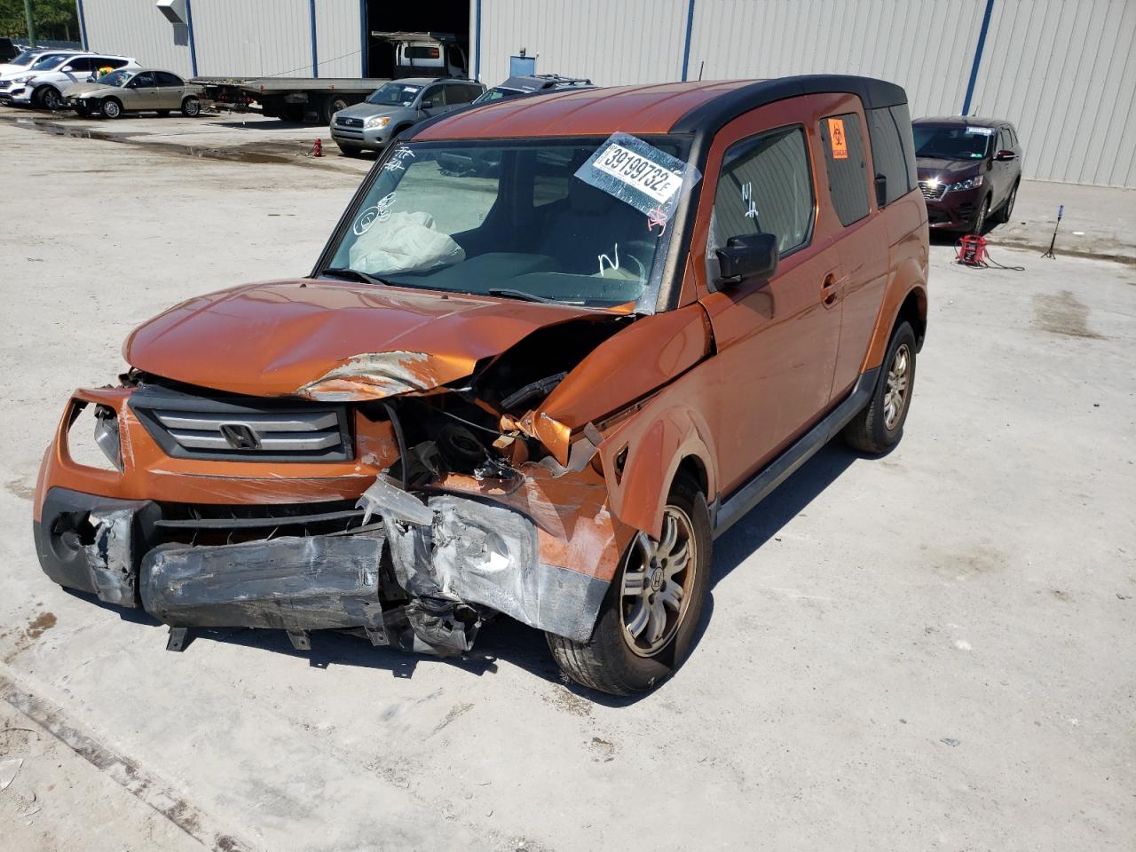 Photo 2 from auction – 2008 HONDA ELEMENT EX with VIN 5J6YH18728L009094
