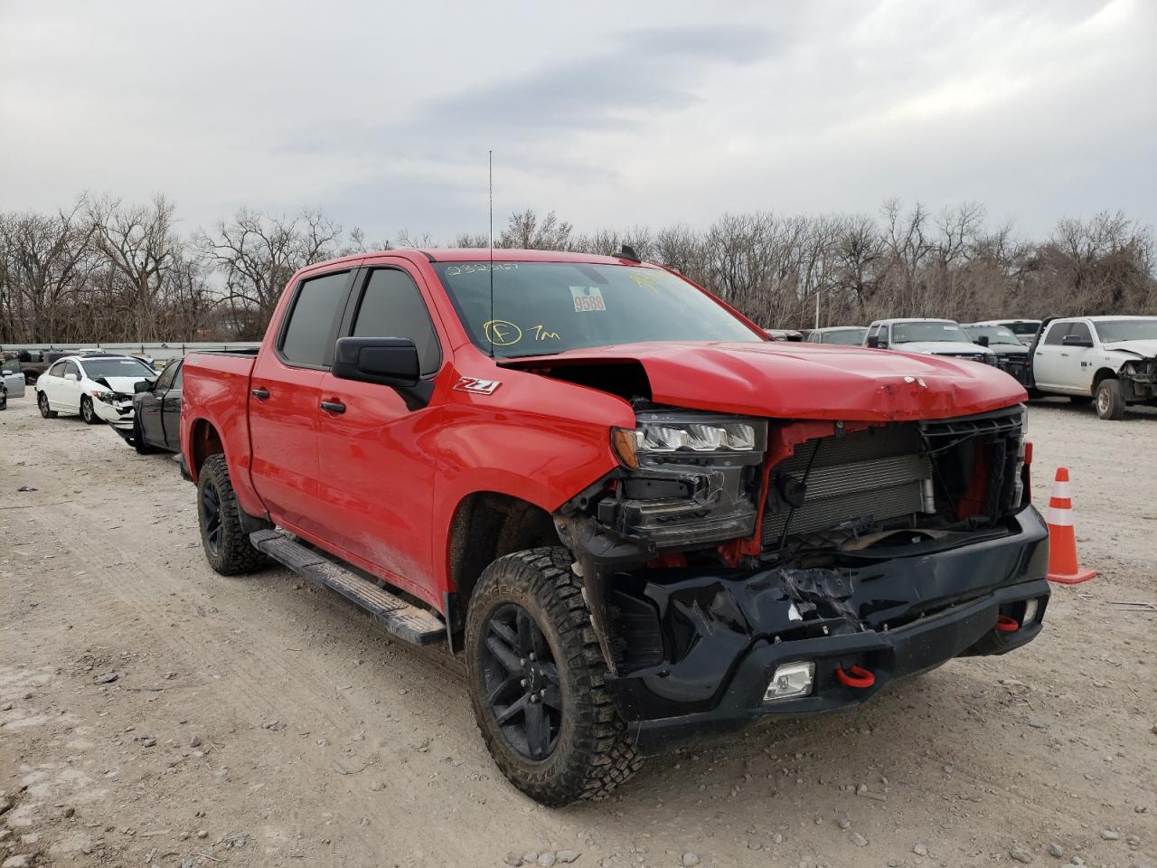 CHEVROLET SILVERADO 2019 with VIN 3GCPYFED1KG232367 - Photo from auction