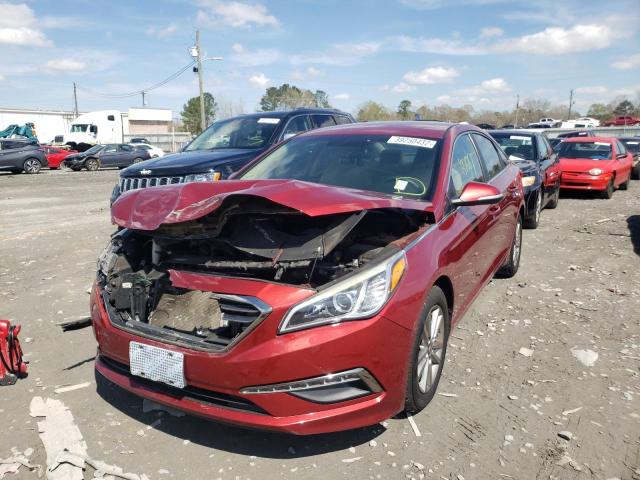 Photo 2 from auction – 2015 HYUNDAI SONATA ECO with VIN 5NPE24AA6FH096873