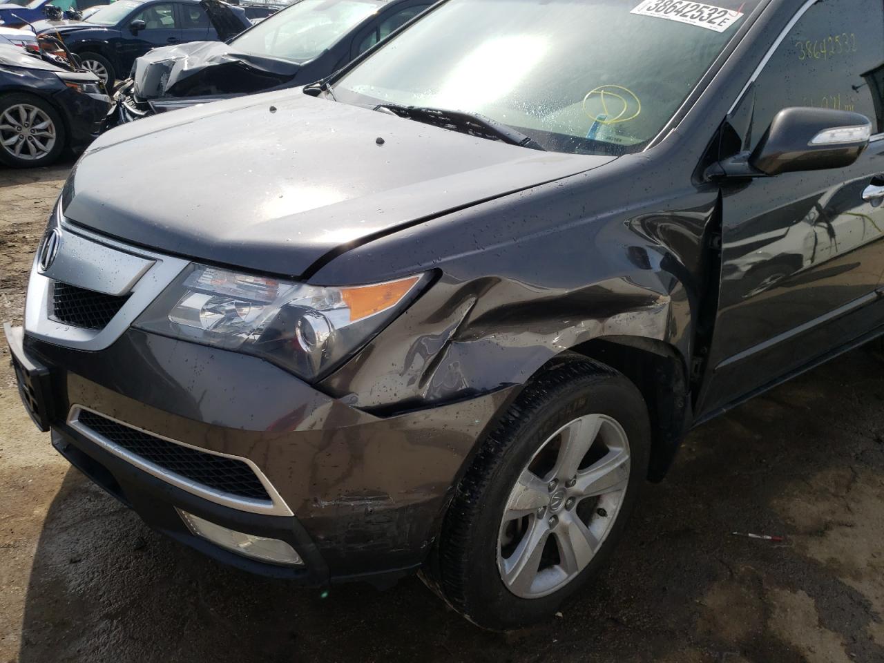 Photo 9 from auction – 2010 ACURA MDX TECHNO with VIN 2HNYD2H61AH533011