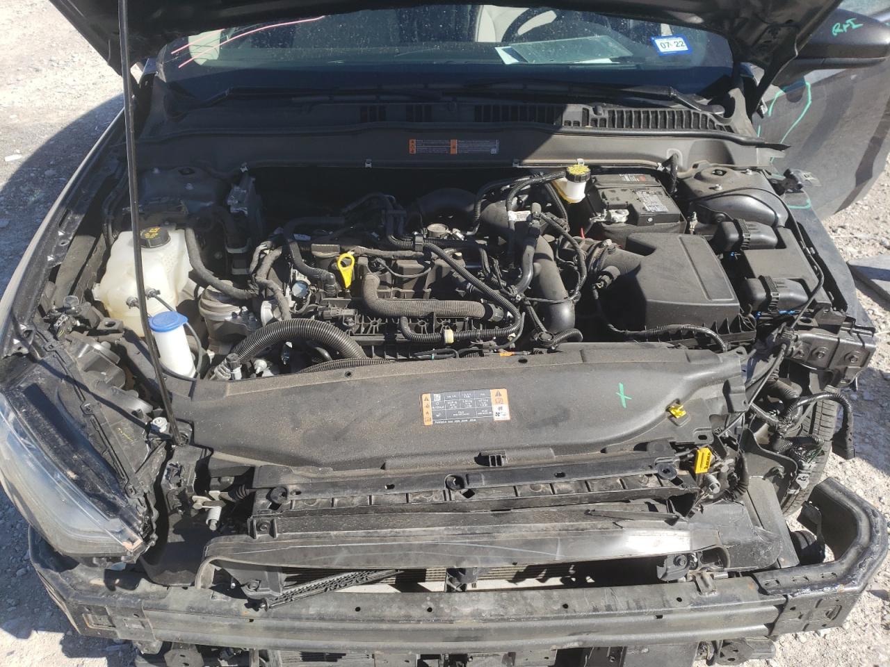 Photo 7 from auction – 2020 FORD FUSION SE with VIN 3FA6P0HD5LR258473
