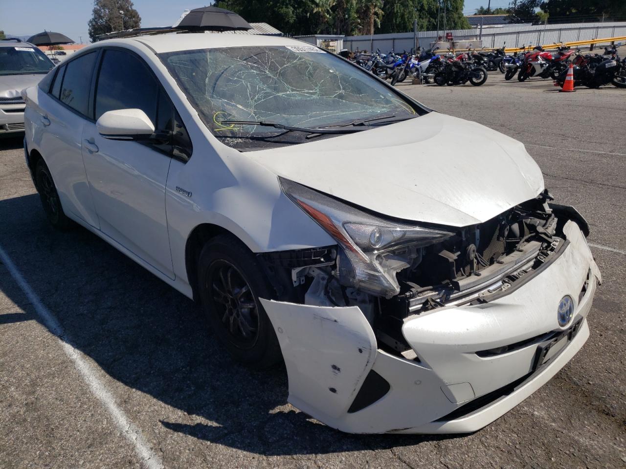 Photo 1 from auction – 2017 TOYOTA PRIUS with VIN JTDKBRFU1H3050613