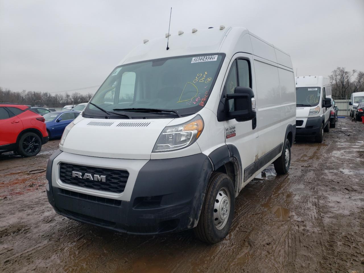 Photo 2 from auction – 2019 RAM PROMASTER with VIN 3C6TRVCG9KE509384