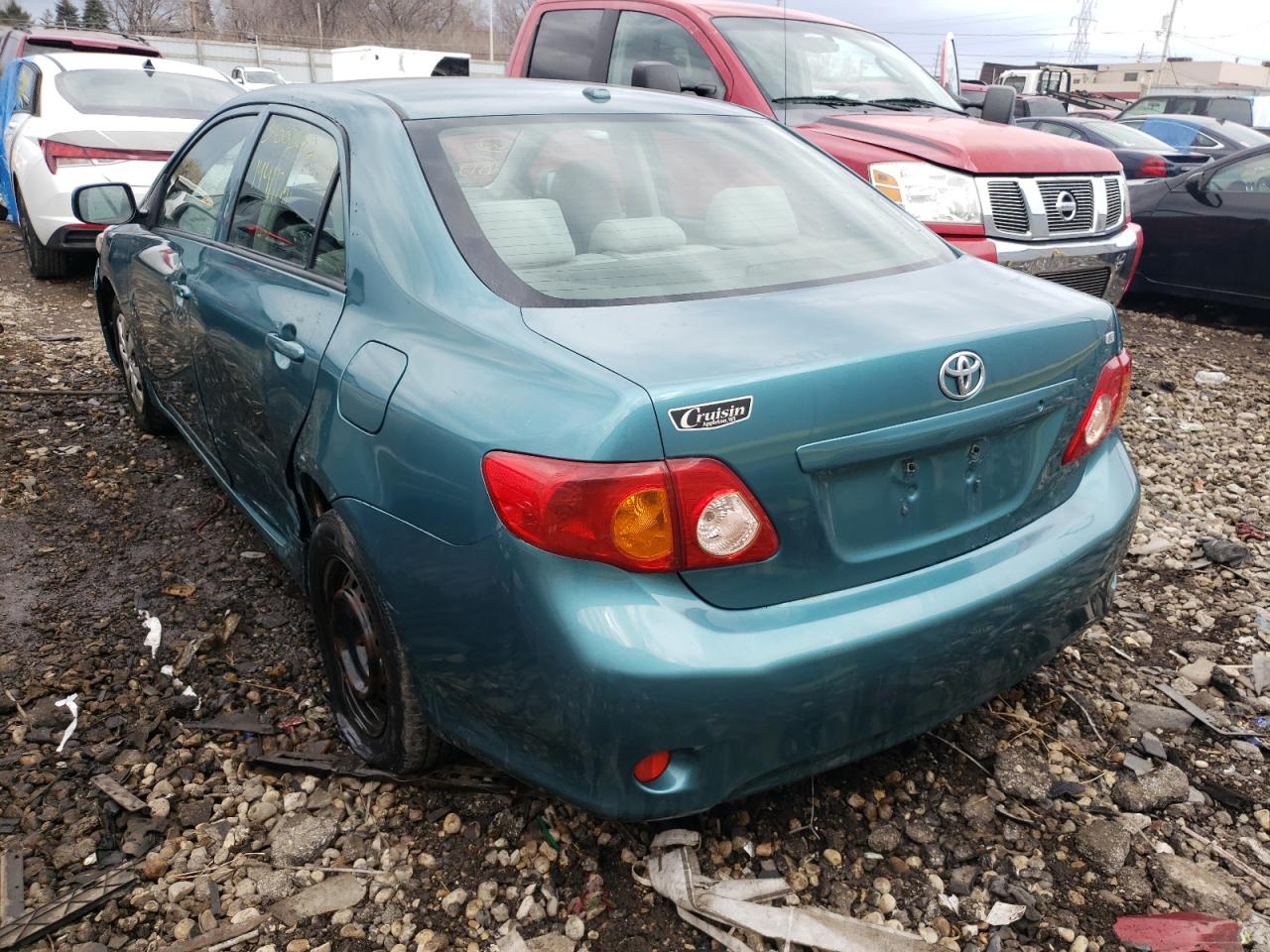 Photo 3 from auction – 2009 TOYOTA COROLLA BA with VIN JTDBL40E899057316