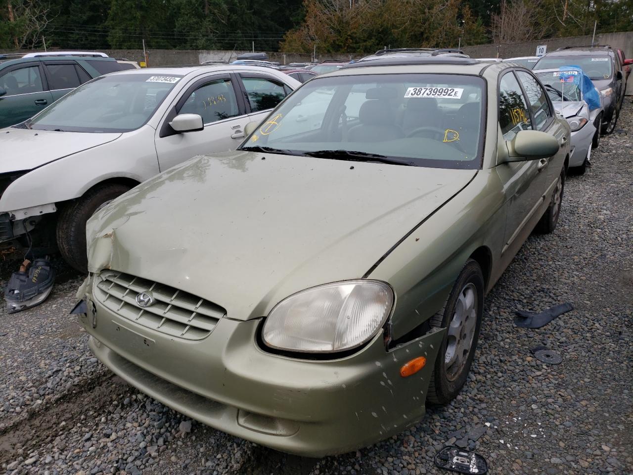 Photo 2 from auction – 2000 HYUNDAI SONATA GLS with VIN KMHWF35V8YA224648