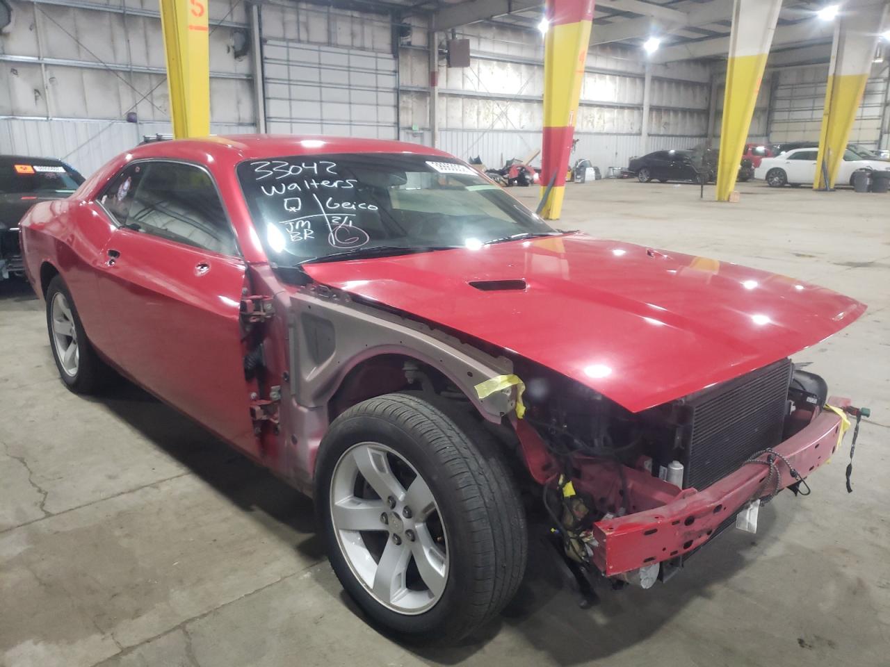 DODGE CHALLENGER 2012 with VIN 2C3CDYAG4CH285706 - Photo from auction