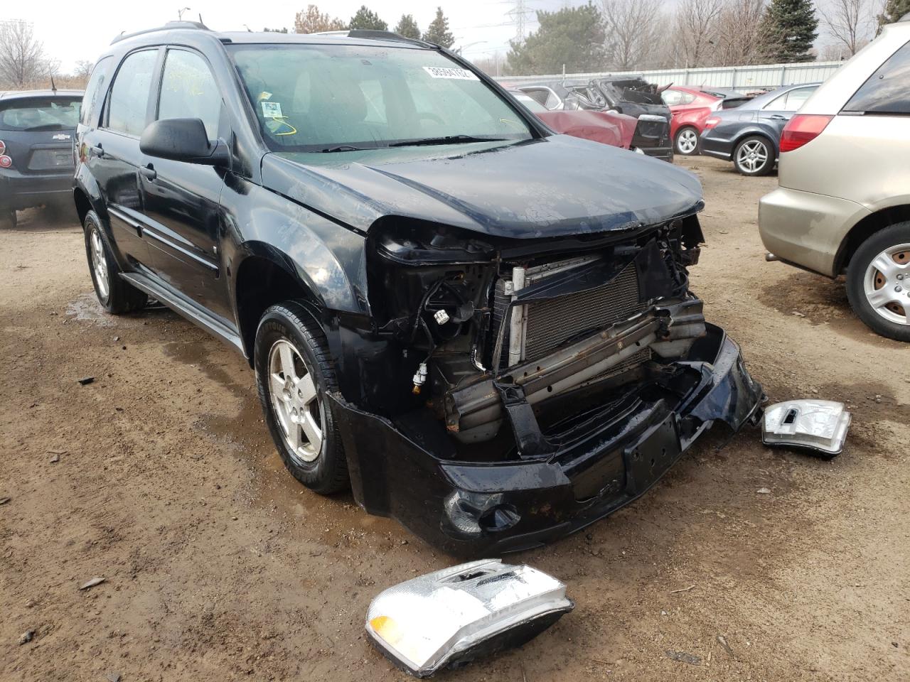 CHEVROLET EQUINOX LS 2007 with VIN 2CNDL13FX76084095 - Photo from auction